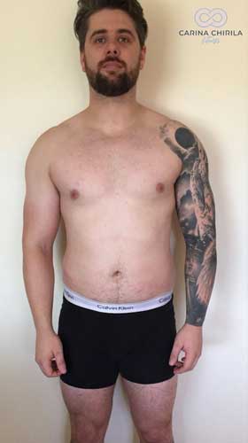Jay (Online Client) – Week 1 — before